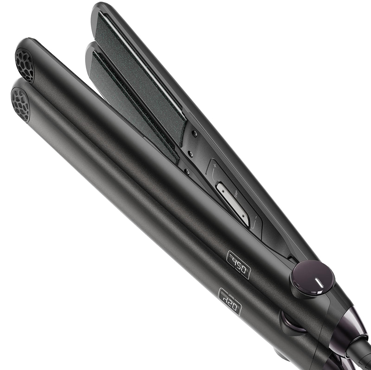 2-in-1 Flat Iron Hair Straightener & Curler