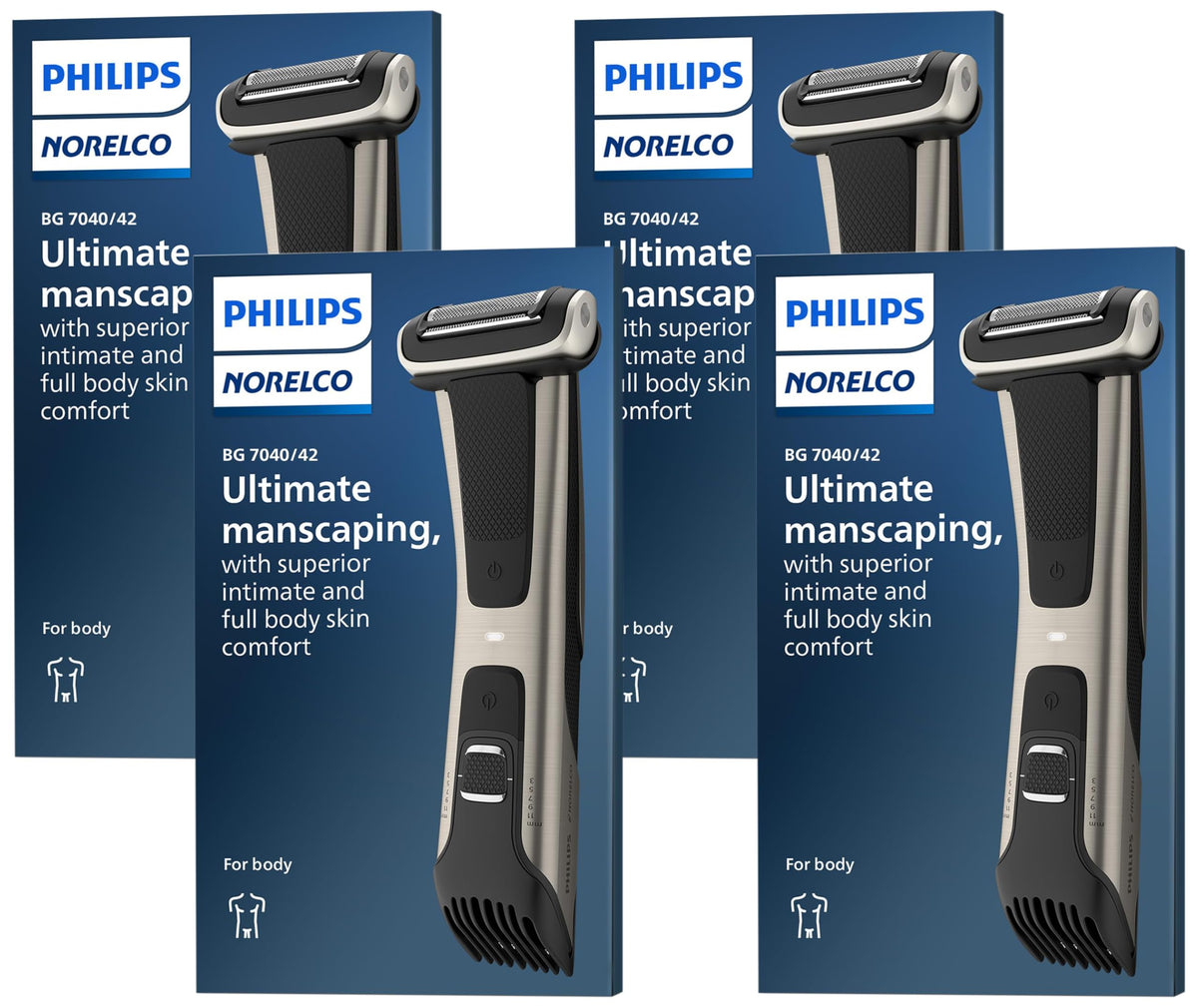 Showerproof Groin & Body Hair Trimmer for Men