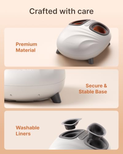 RENPHO Solheel Base Heated Foot Massager [2026 New Upgraded]