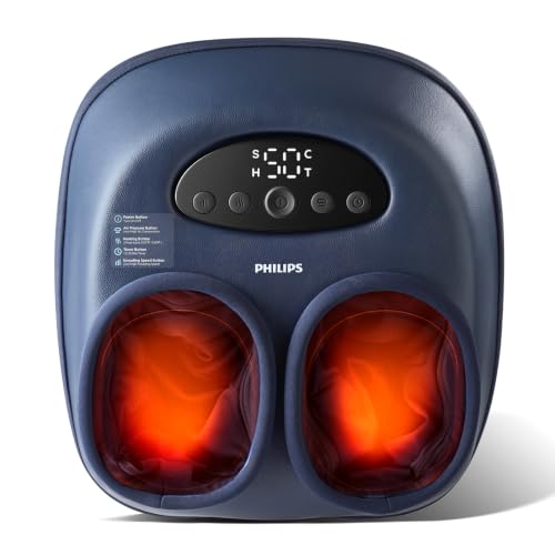 Heated Foot Massager with Shiatsu & Air Compression