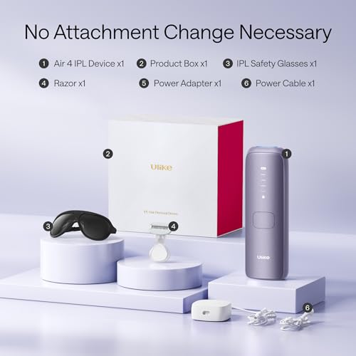 Ulike Laser Hair Removal Device Air 4 IPL for Women and Men