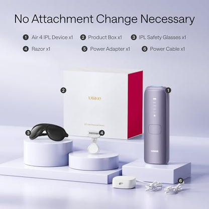 Ulike Laser Hair Removal Device Air 4 IPL for Women and Men