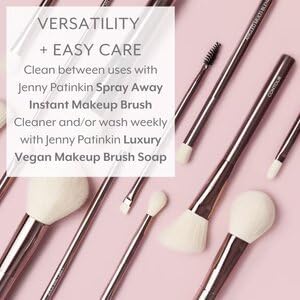 Jenny Patinkin Women's Dual Ended Makeup Brush Set