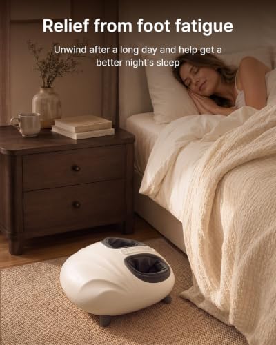 RENPHO Solheel Base Heated Foot Massager [2026 New Upgraded]