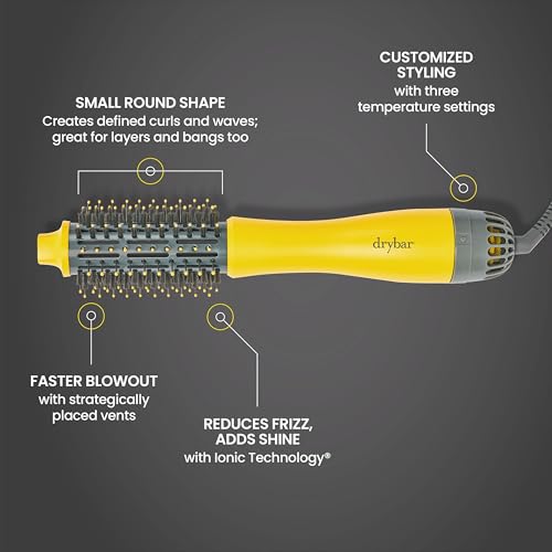 Volumizing Blow-Dryer Brush for Smooth, Frizz-Free Styling