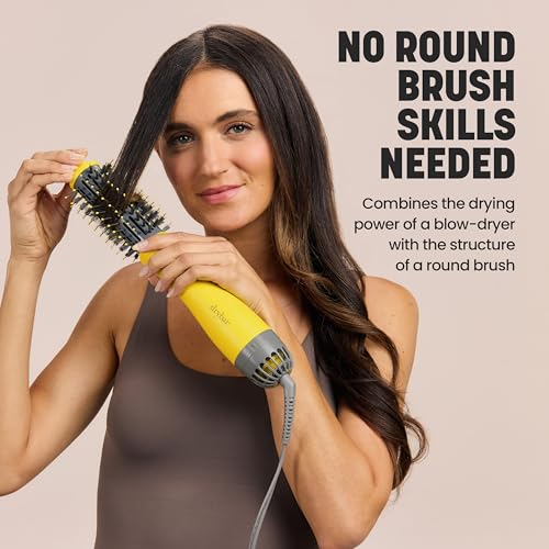 Volumizing Blow-Dryer Brush for Smooth, Frizz-Free Styling