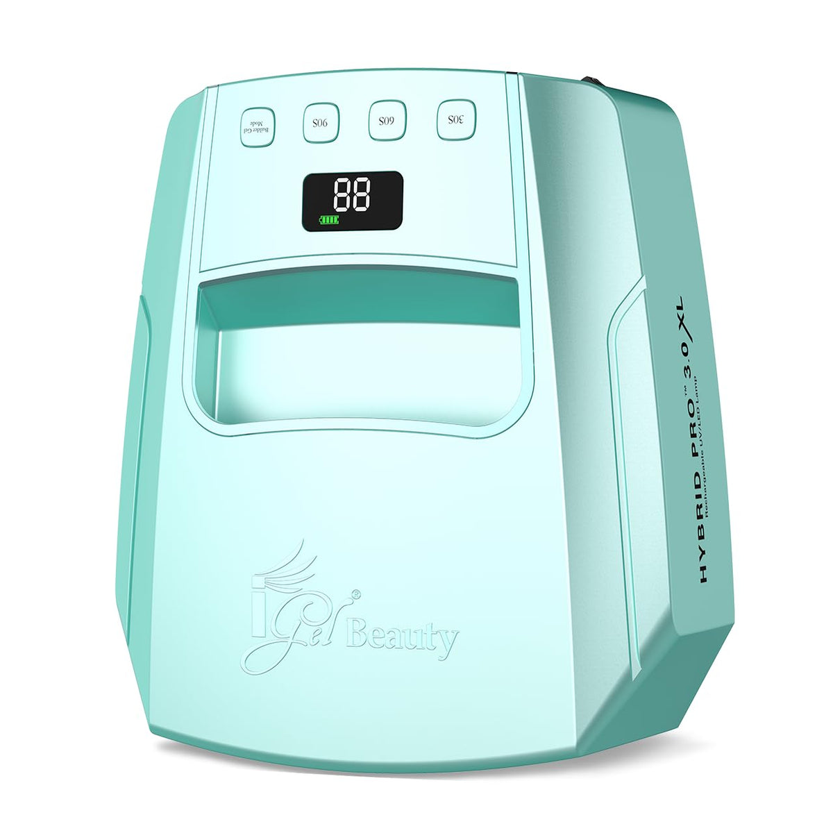 48W XL Wireless UV LED Nail Lamp with Smart Timer
