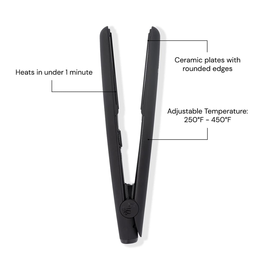 Ceramic Flat Iron Hair Straightener with Fast Heating