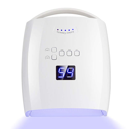 48W Rechargeable UV Nail Lamp for Gel Manicures