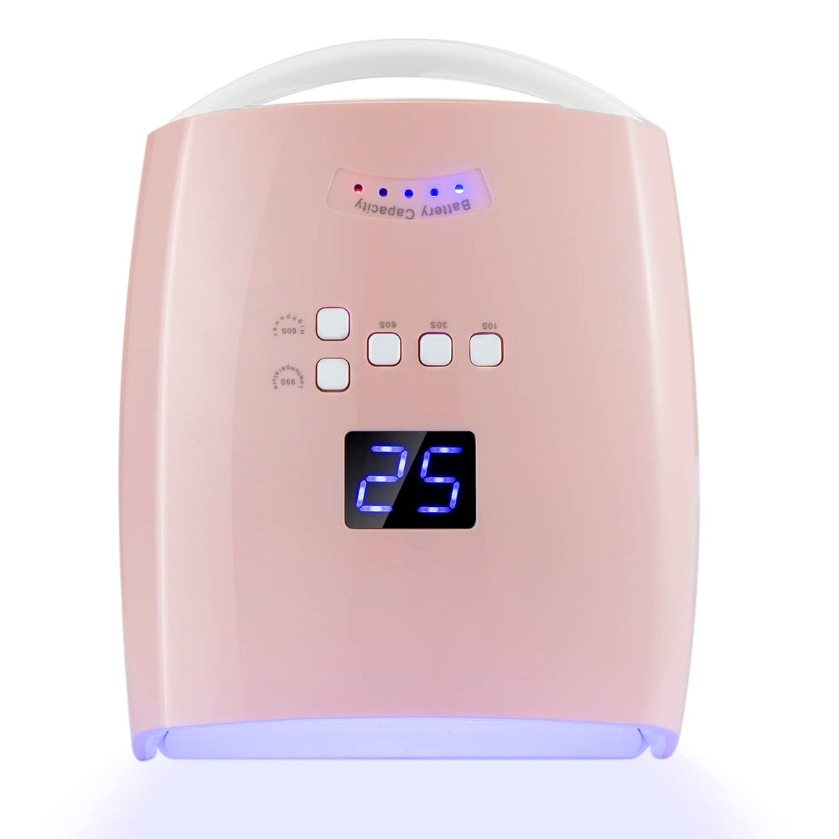 48W Rechargeable UV Nail Lamp for Gel Manicures