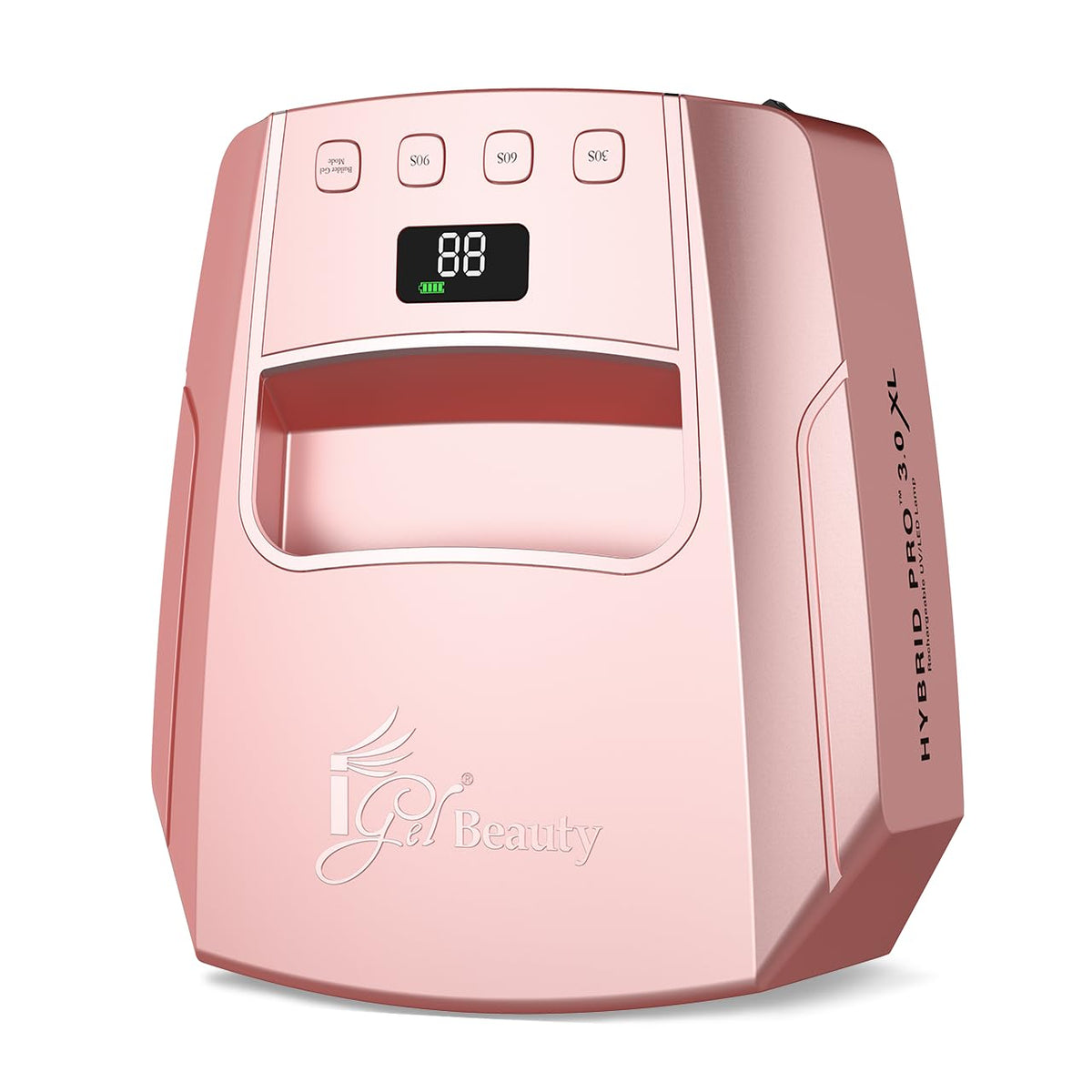 48W XL Wireless UV LED Nail Lamp with Smart Timer