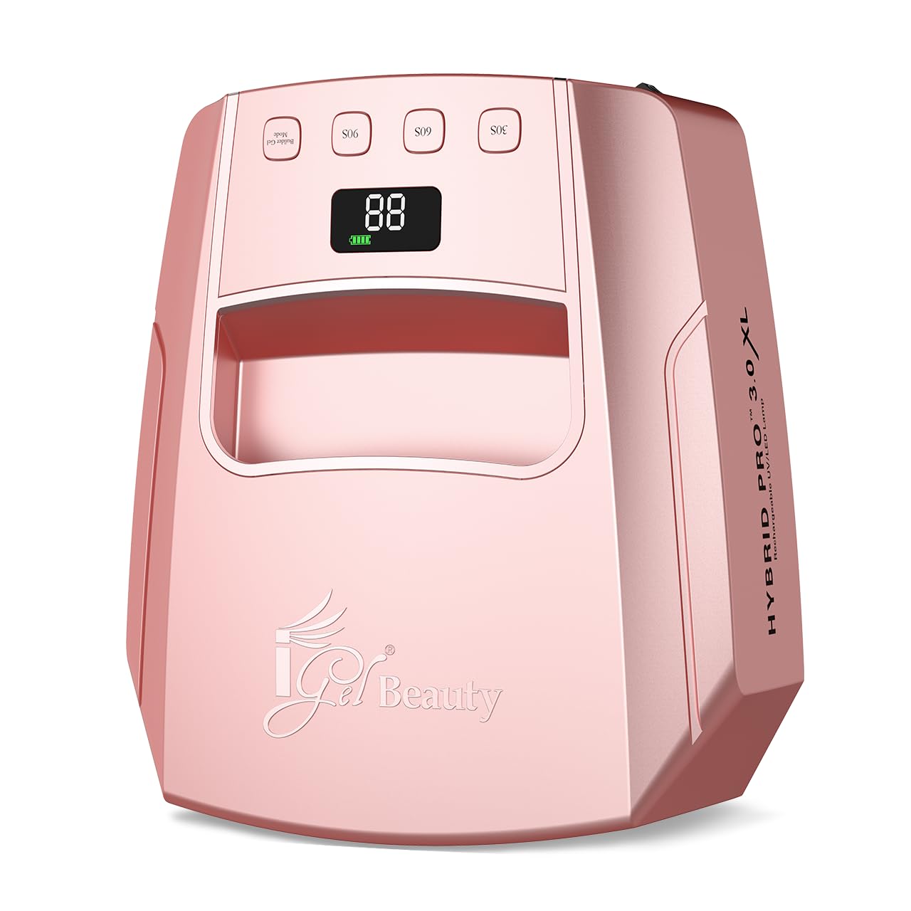 48W XL Wireless UV LED Nail Lamp with Smart Timer