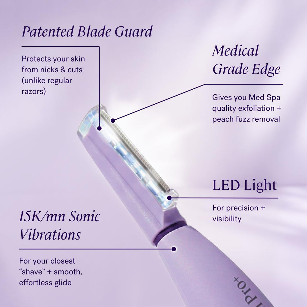 LED Dermaplaning & Facial Exfoliation System