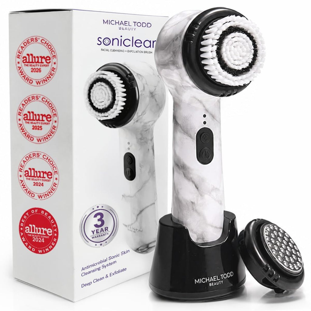 Sonic Facial Cleansing & Exfoliating Brush