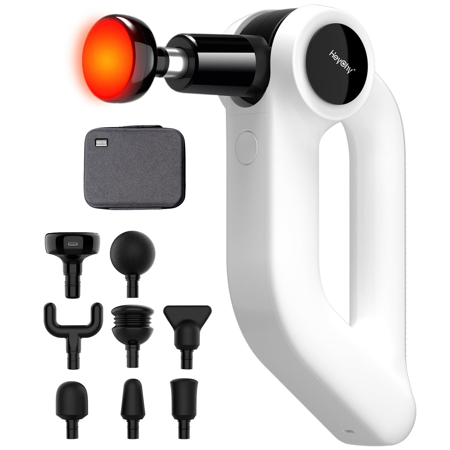 Deep Tissue Massage Gun with Heat & 12mm Percussion