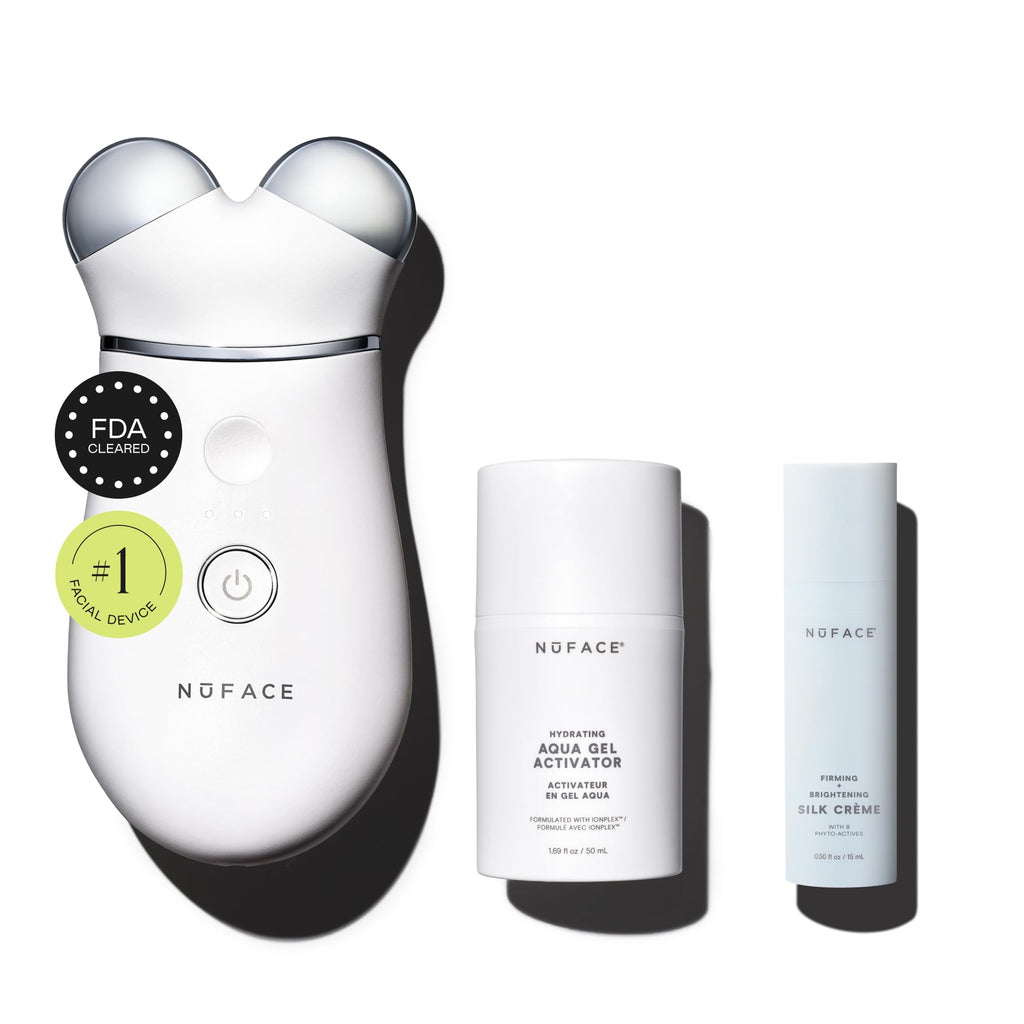 NuFACE TRINITY+ Microcurrent Facial Device Starter Kits