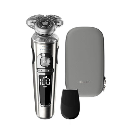Premium Wet & Dry Electric Shaver with Precision Trimmer