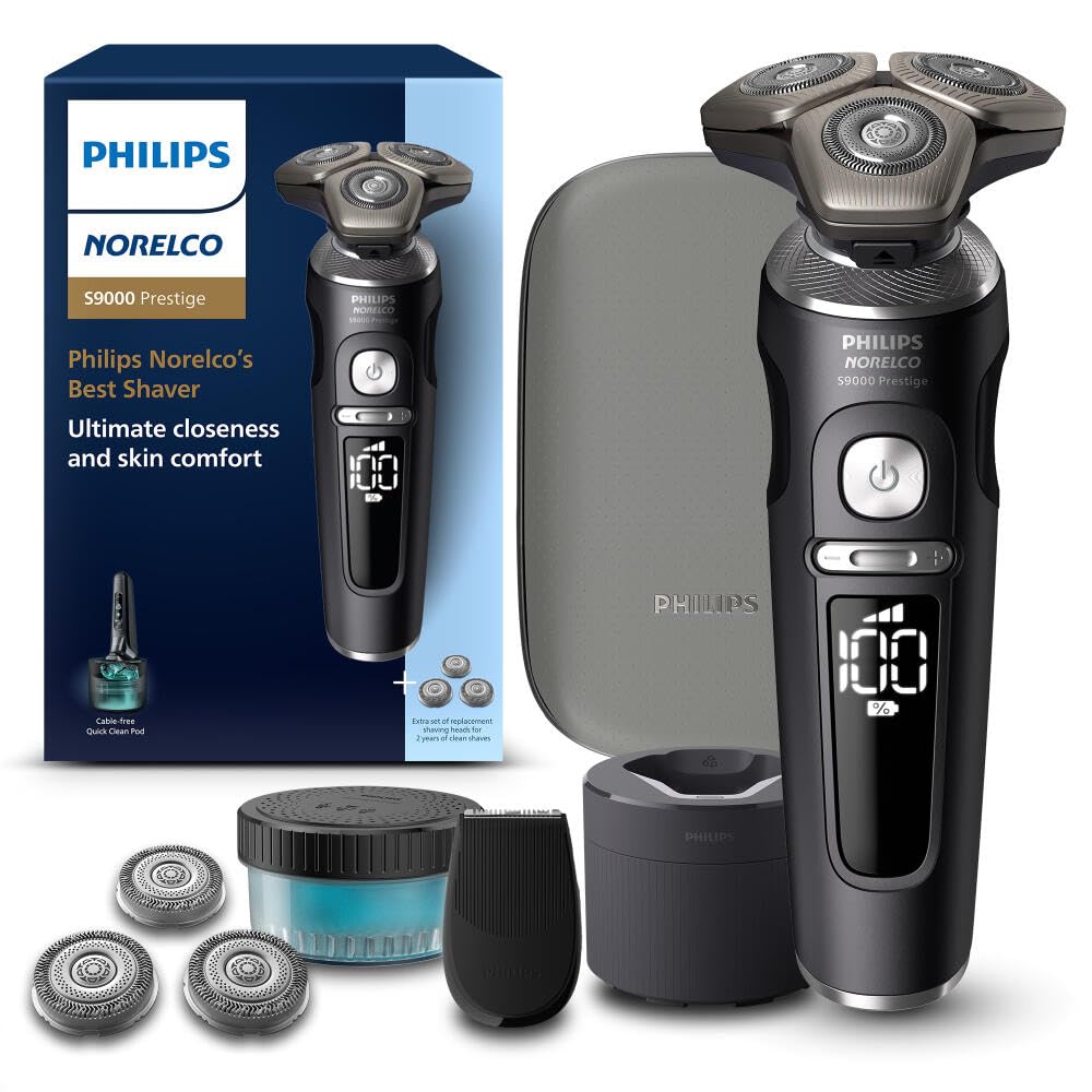 Premium Wet & Dry Electric Shaver with Precision Trimmer