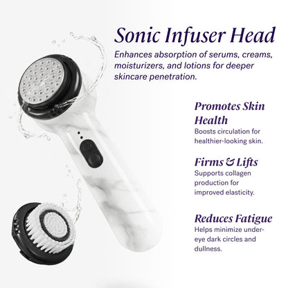 Sonic Facial Cleansing & Exfoliating Brush