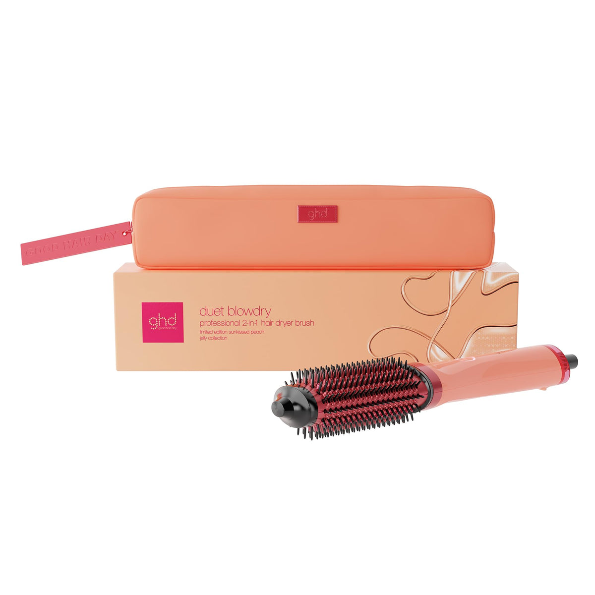Wet-to-Dry Hair Dryer Brush with Volumizing Technology