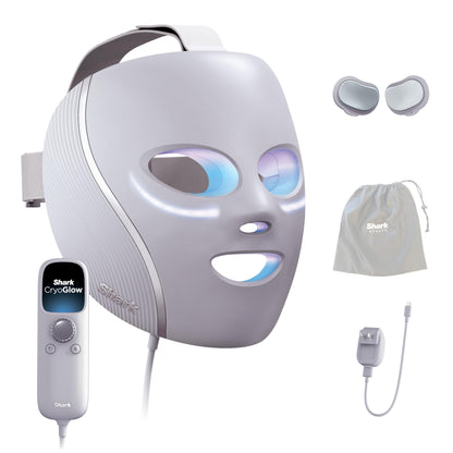 LED Face Mask with Under-Eye Cooling & Light Therapy