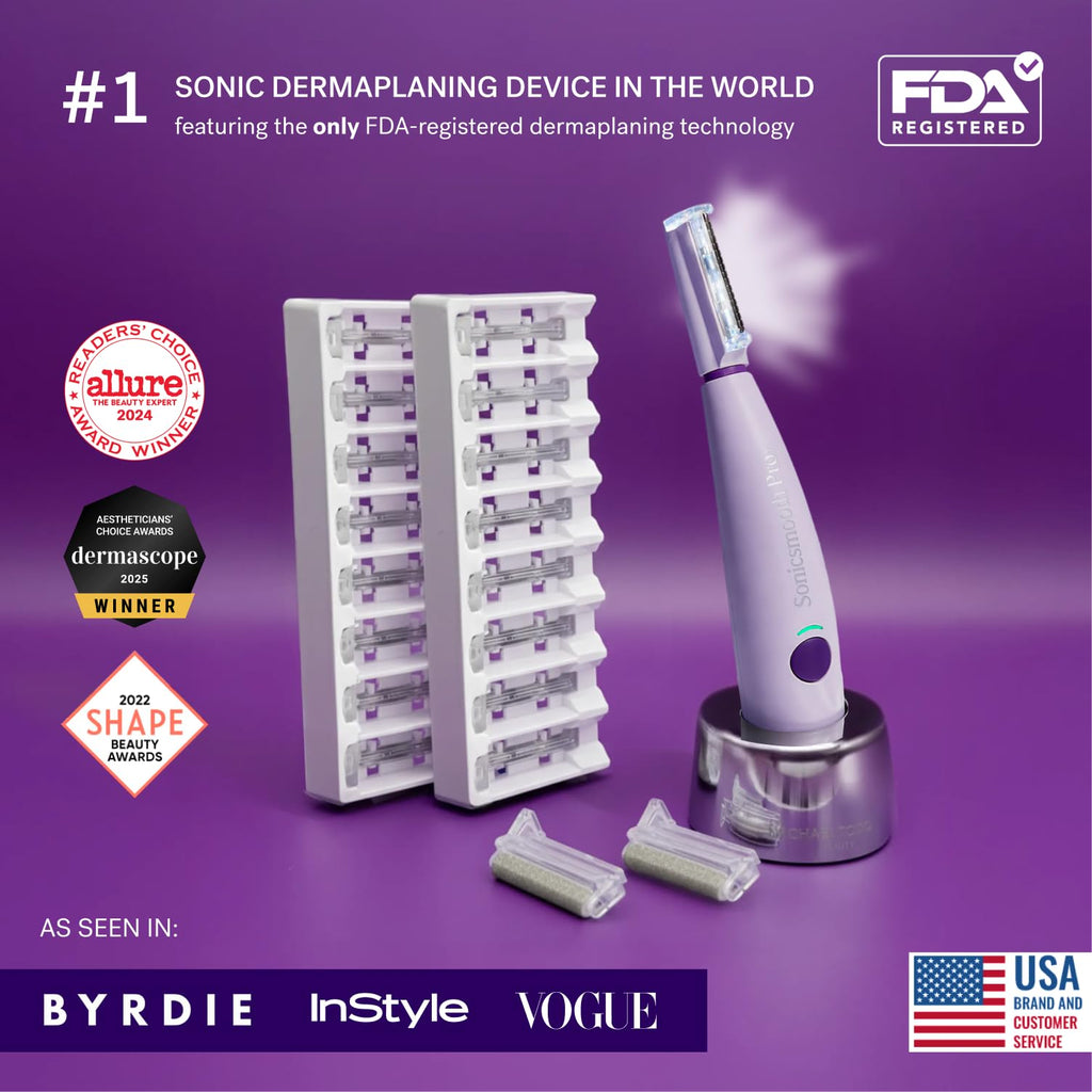 LED Dermaplaning & Facial Exfoliation System