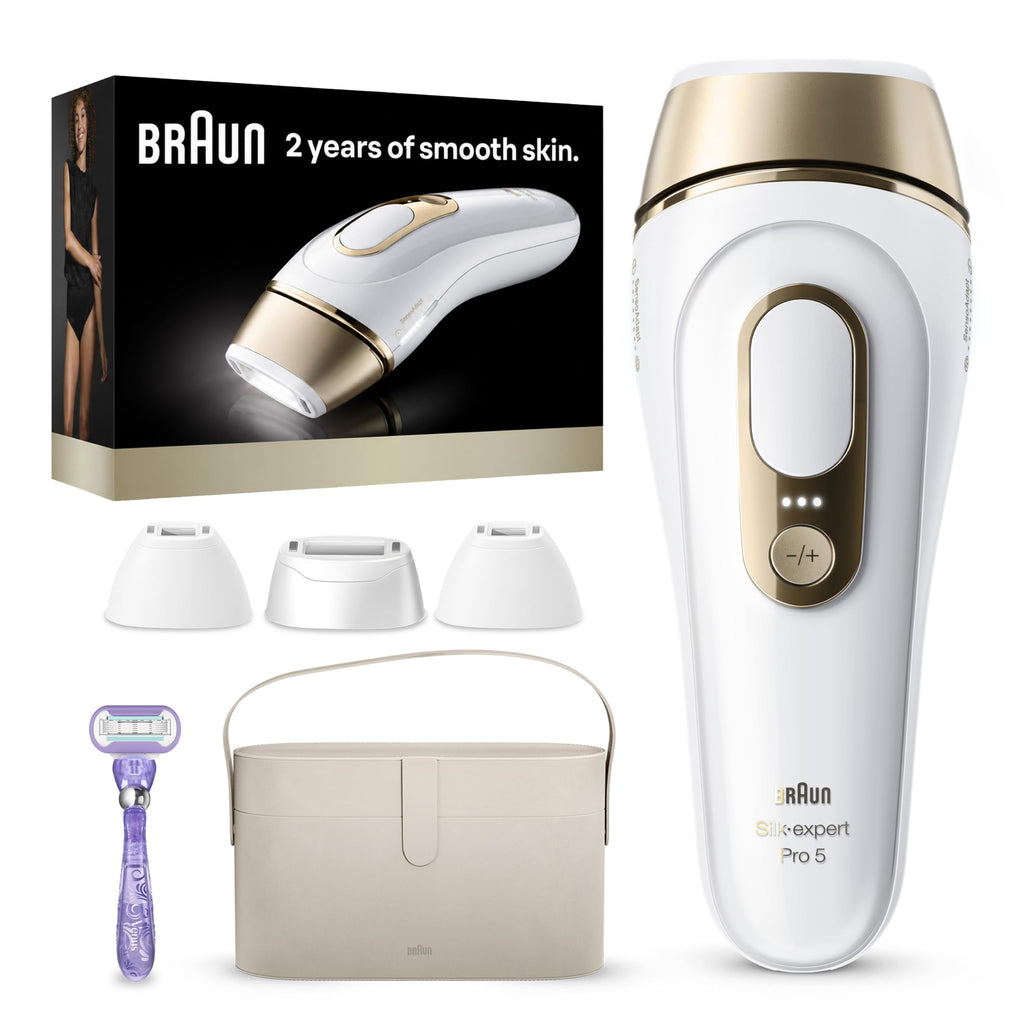 IPL Hair Removal Device with 4 Treatment Heads