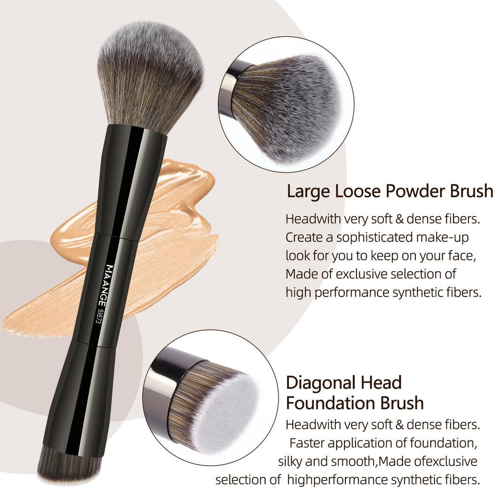 20-Piece Double-Ended Makeup Brush Set with Gift Box