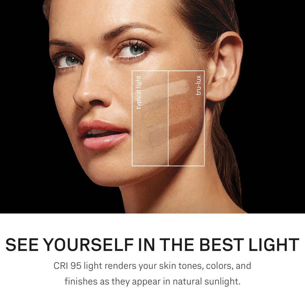 Rechargeable Makeup Mirror with 1X 5X 10X Magnification