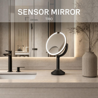 Rechargeable Makeup Mirror with 1X 5X 10X Magnification