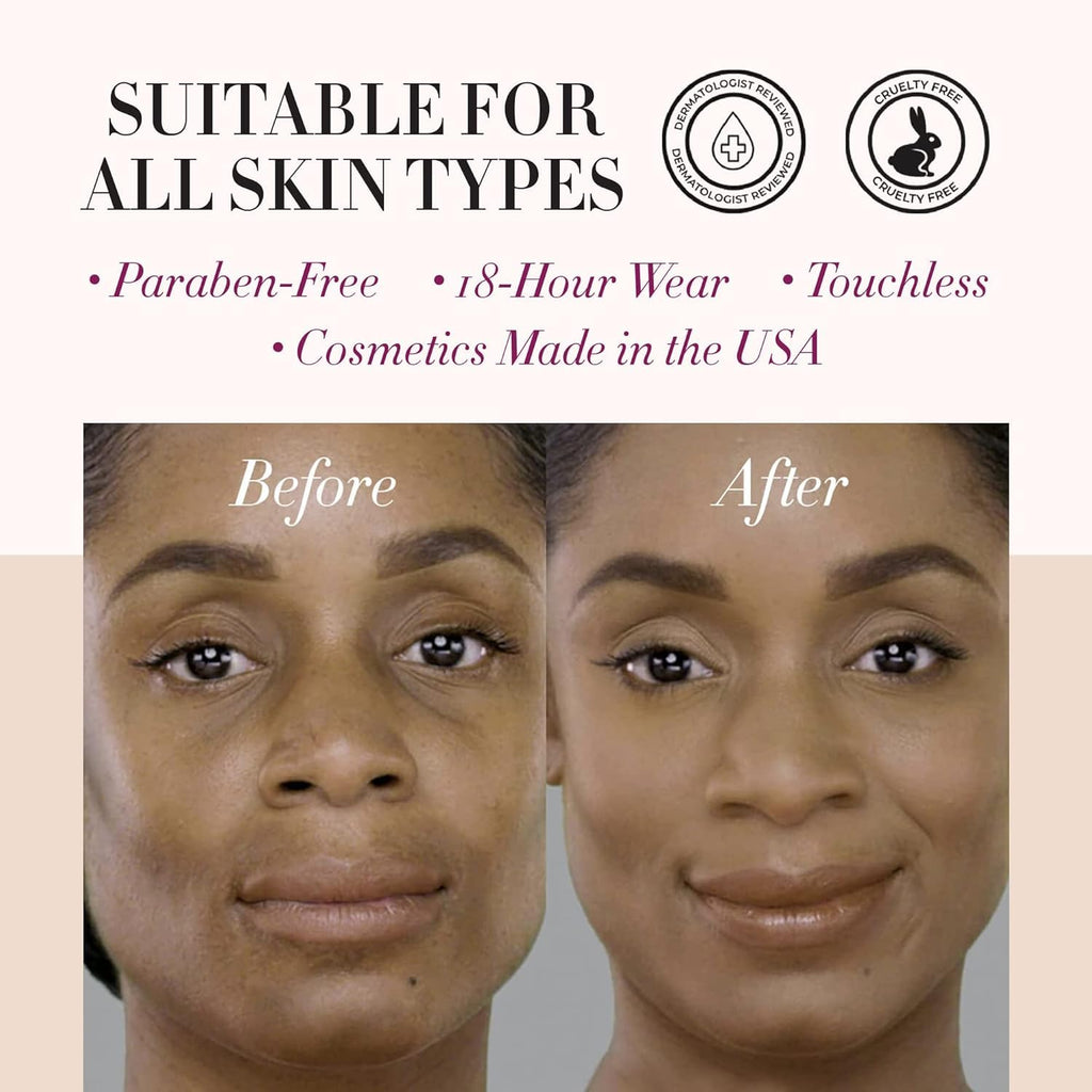 Airbrush Makeup System with 4-Piece Foundation Starter Kit