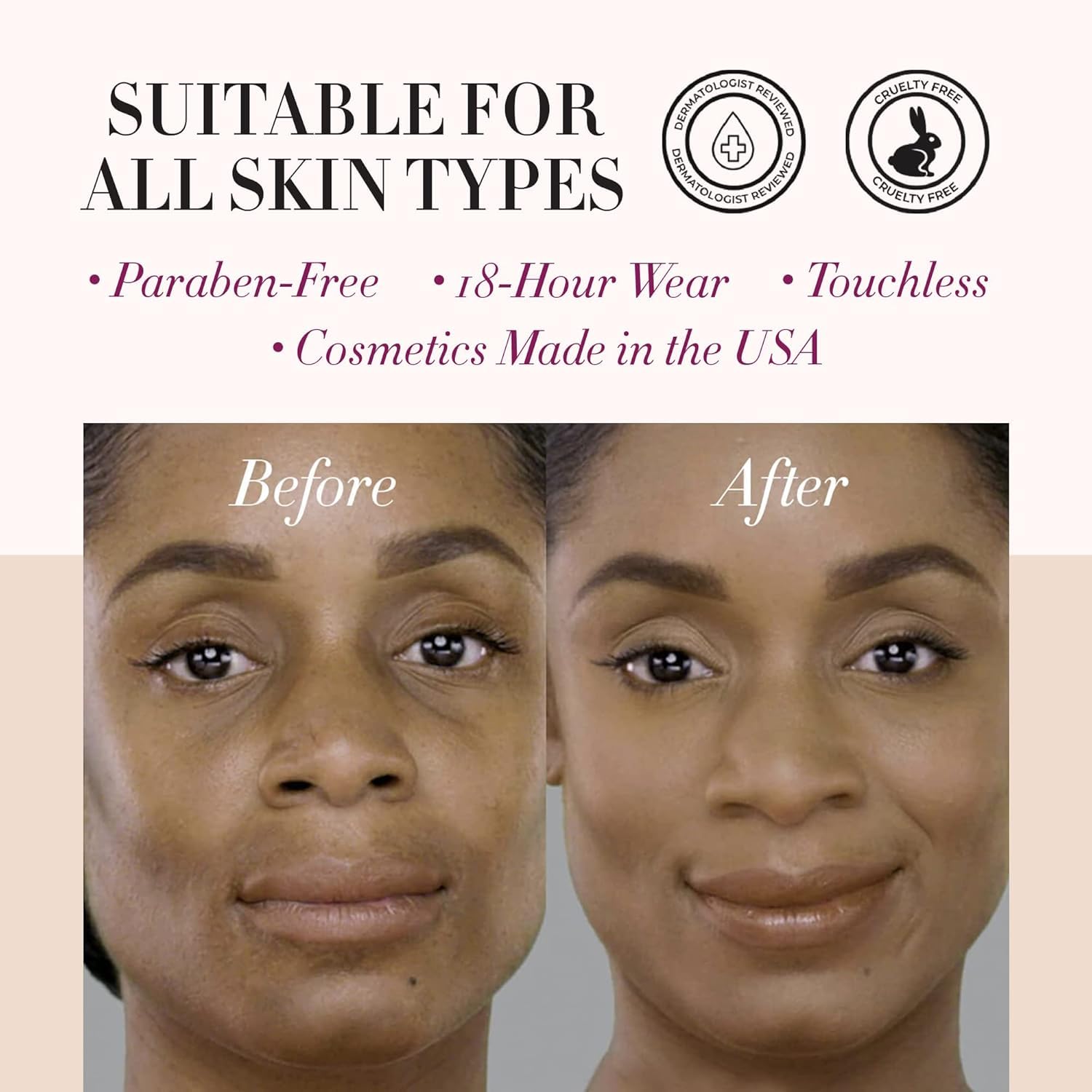 Airbrush Makeup System with 4-Piece Foundation Starter Kit