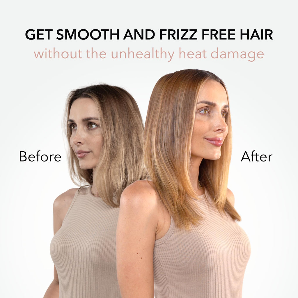 Infrared Hair Dryer with Red Light & Frizz Control