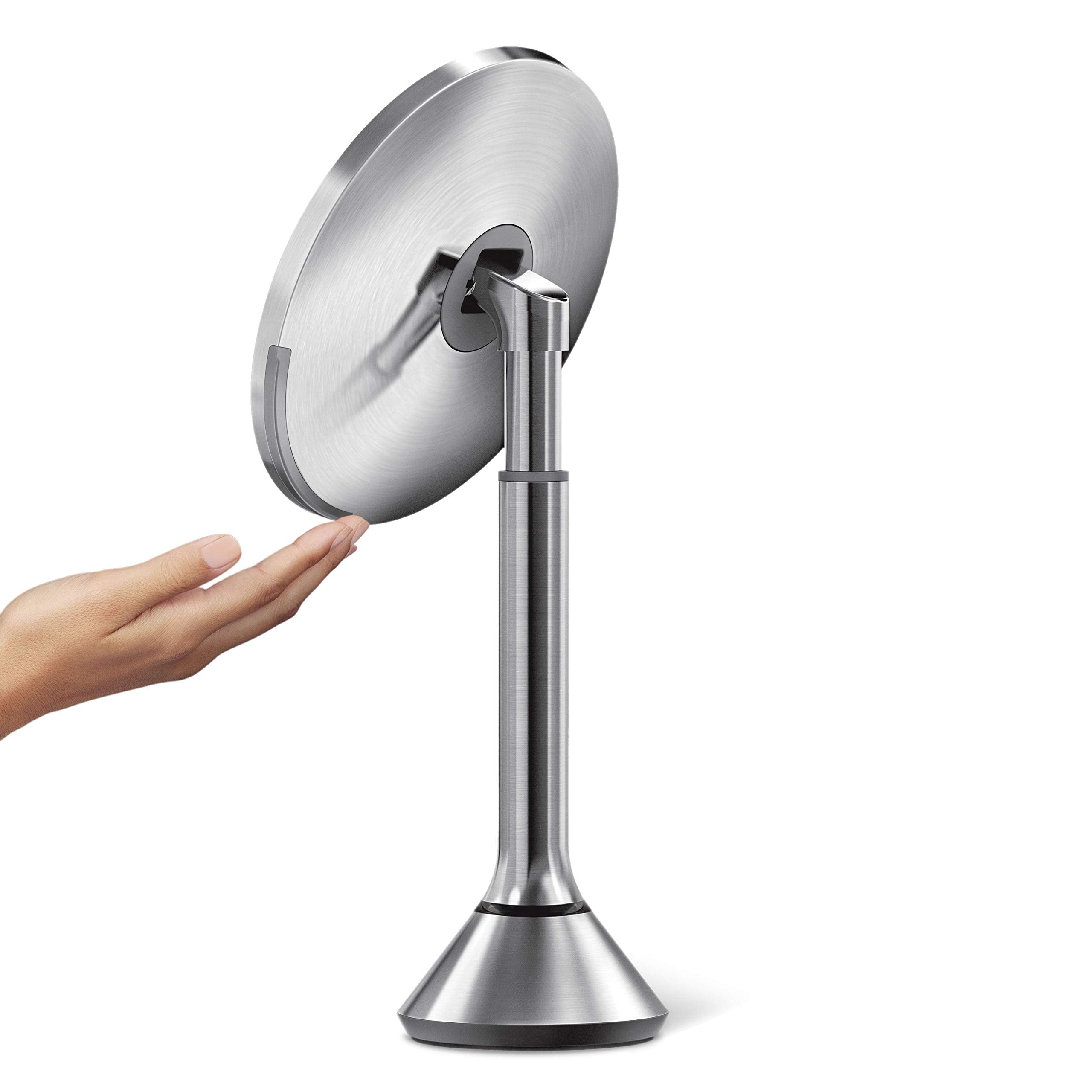8-Inch Sensor Makeup Mirror with 5X Magnification & Dual Light