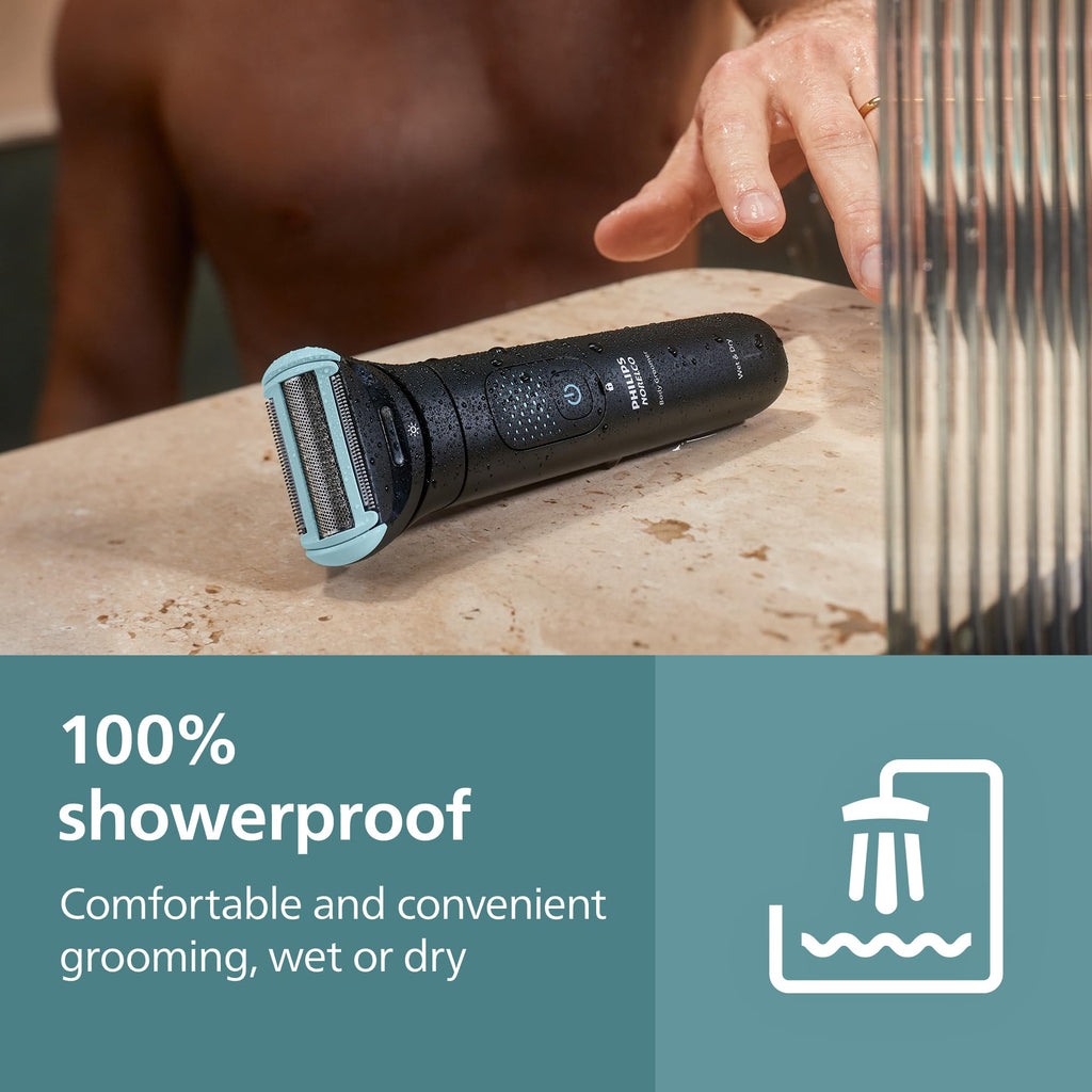 Showerproof Groin & Body Hair Trimmer for Men