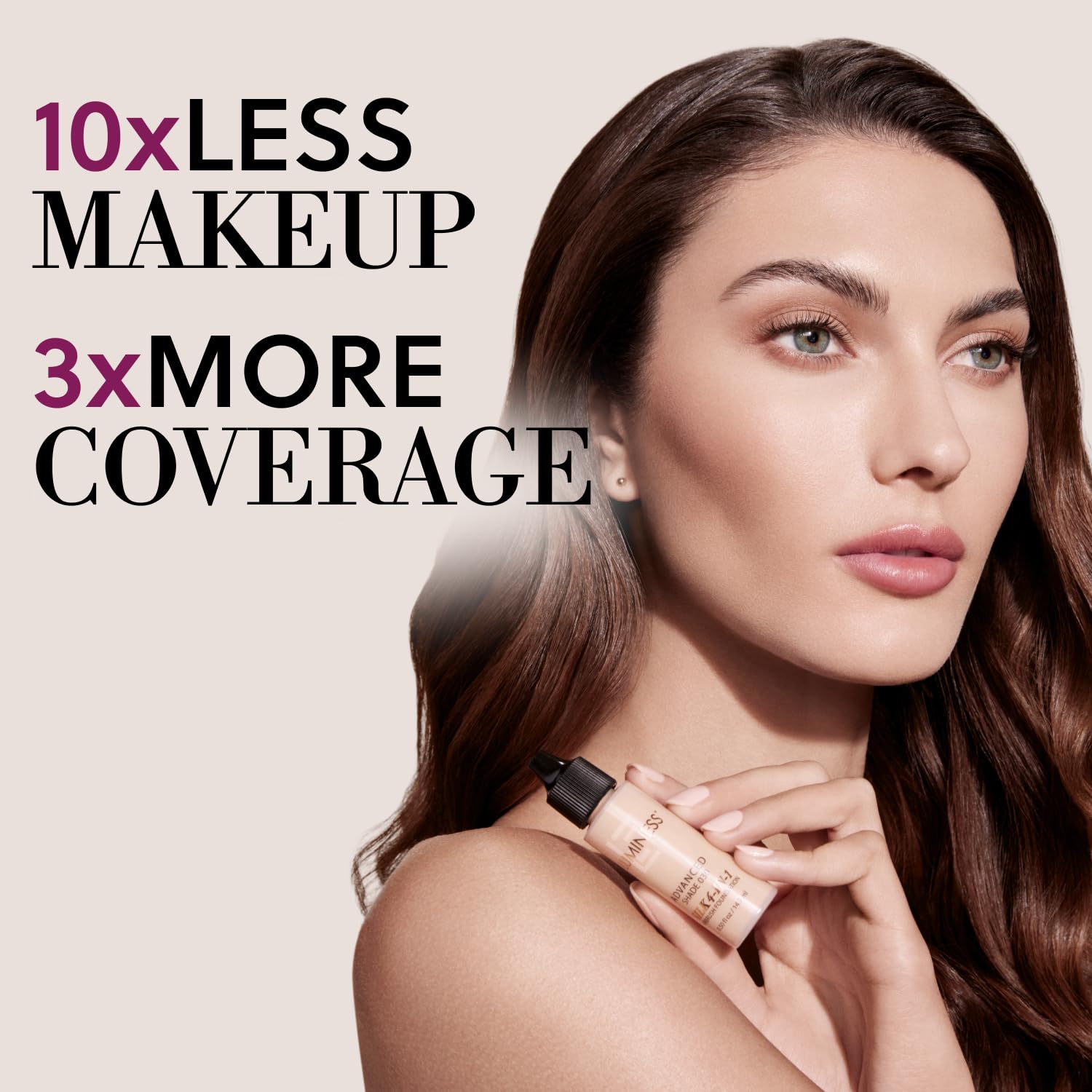 Airbrush Makeup System with 4-Piece Foundation Starter Kit