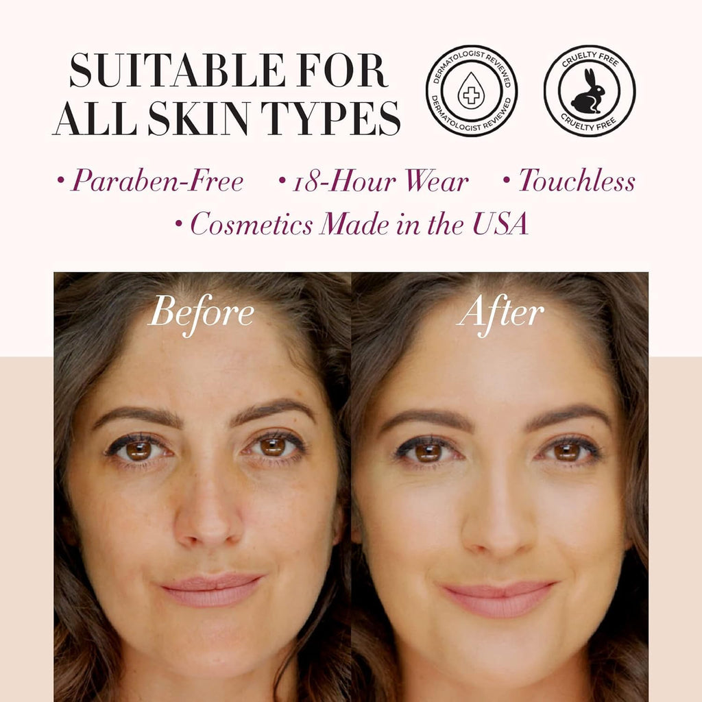 Airbrush Makeup System with 4-Piece Foundation Starter Kit