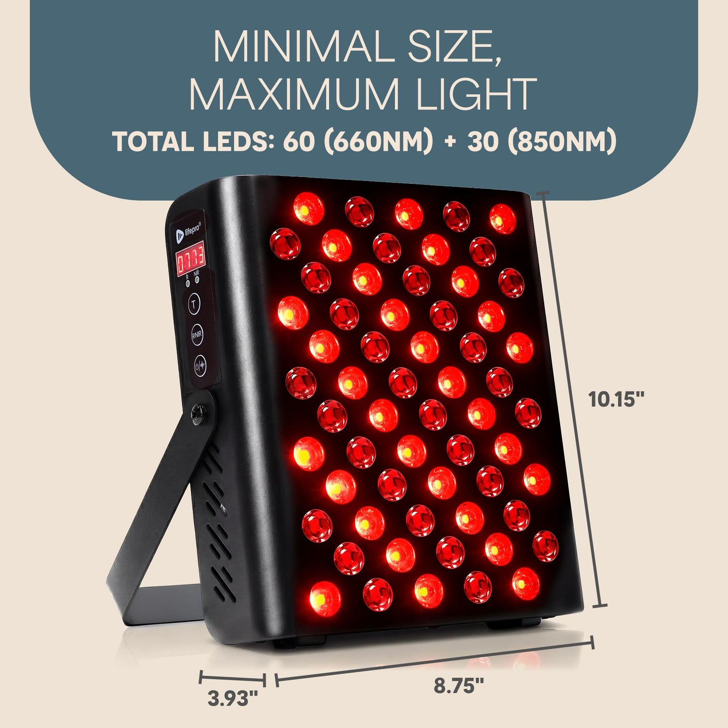Lifepro Bioheal Red Light Therapy Panel 90 &120 Dual Chip LED