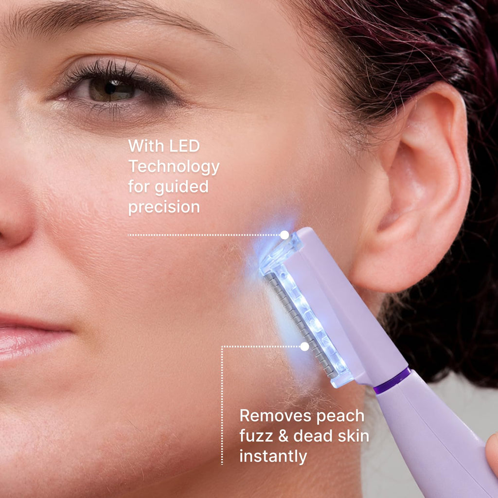 LED Dermaplaning & Facial Exfoliation System