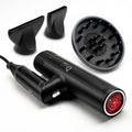 Infrared Hair Dryer with Red Light & Frizz Control