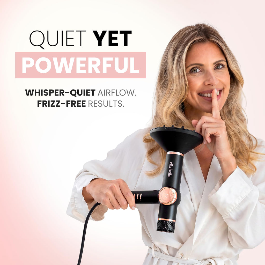 Ionic Hair Dryer with Diffuser & Negative Ion Technology