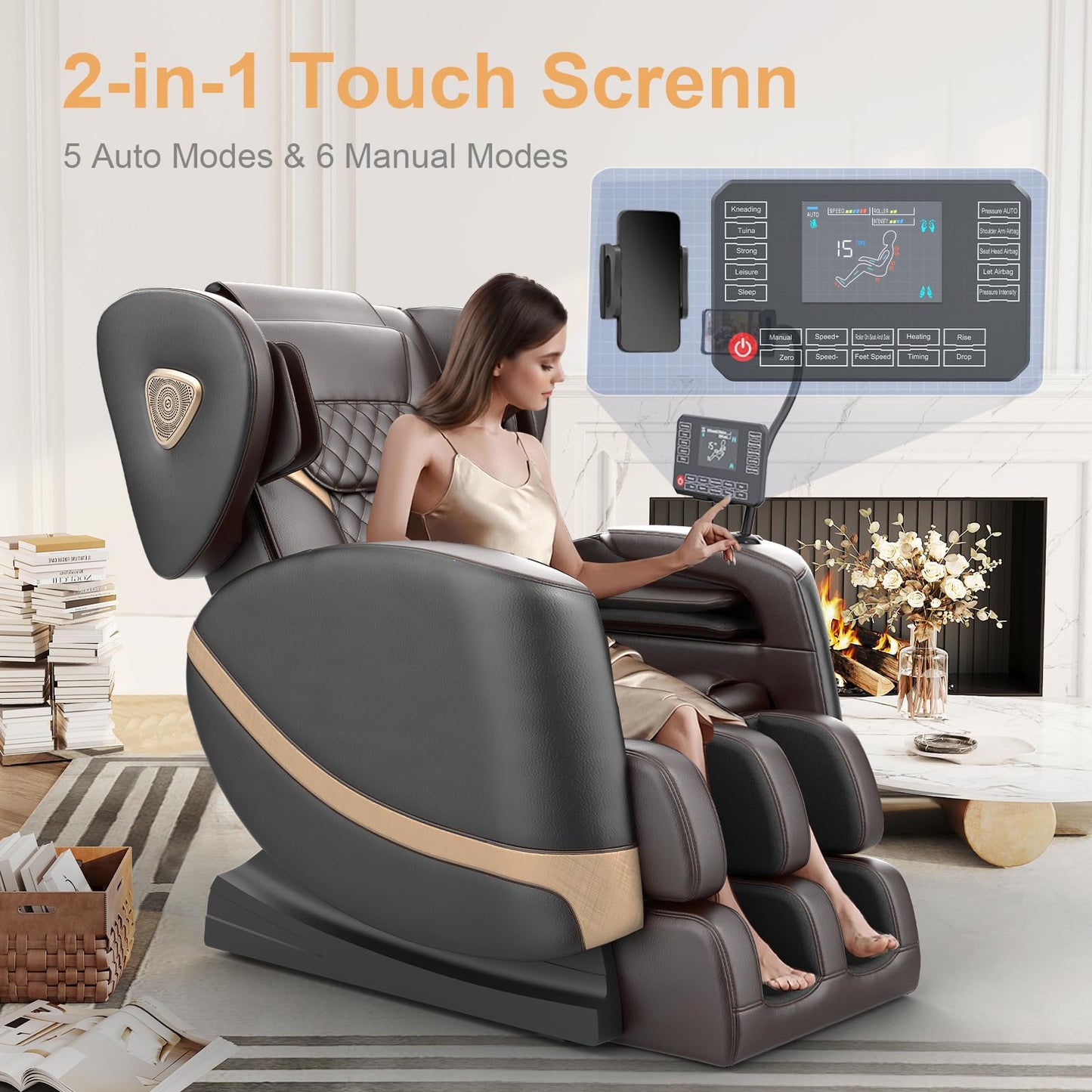 FURNIMAT Massage Chair Full Body Zero Gravity Recliner, 2026 New Version