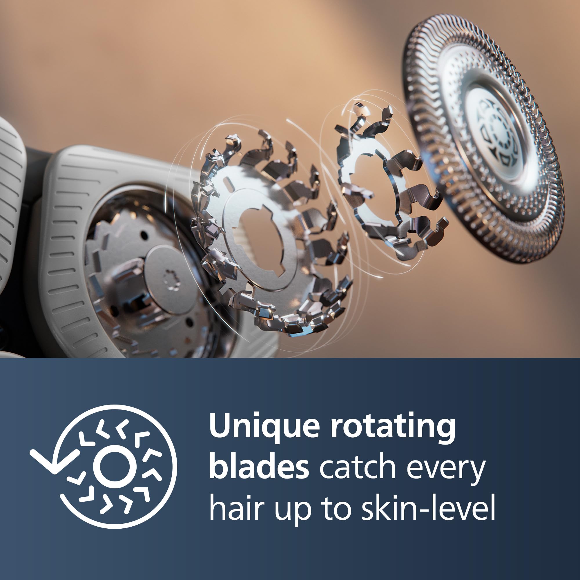 Rechargeable Wet & Dry Electric Shaver with Pop-Up Trimmer