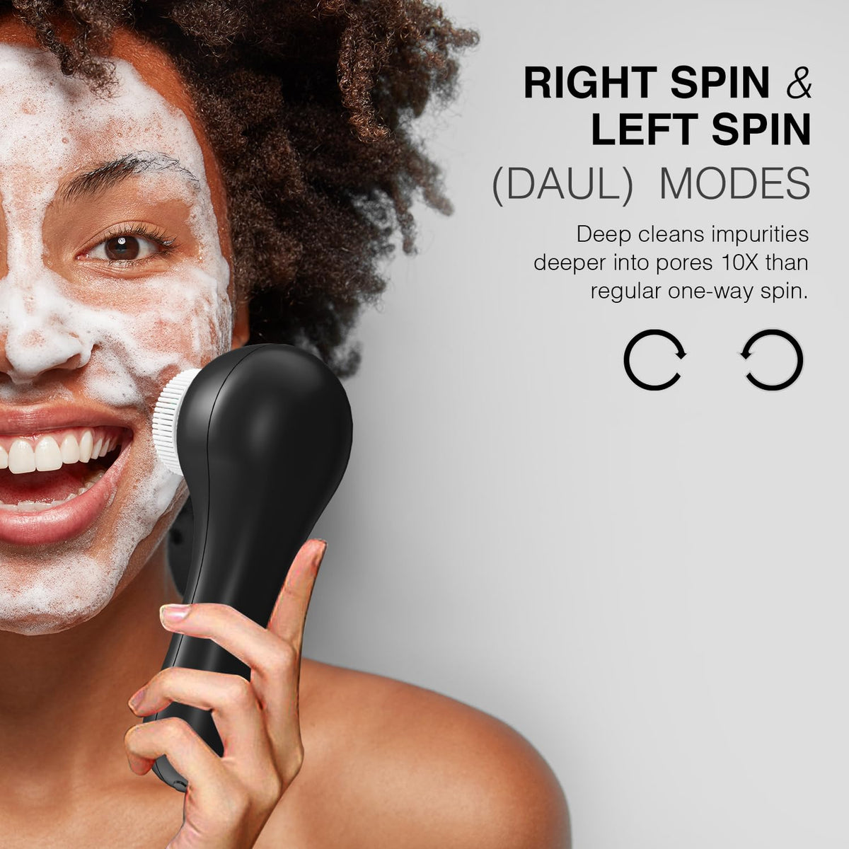 Rechargeable Facial Cleansing & Exfoliating Brush