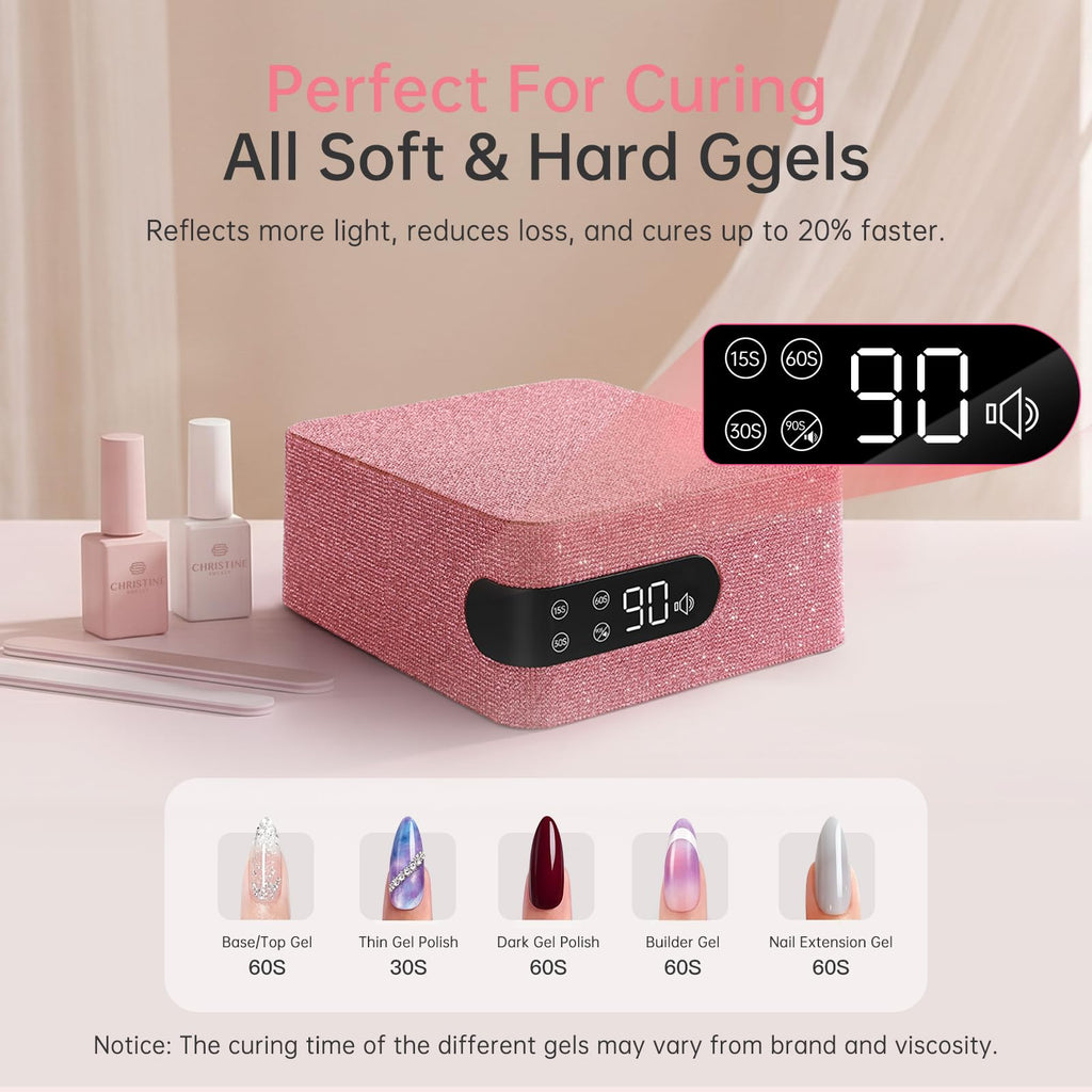 96W UV Nail Lamp with Touch Control & Auto Sensor