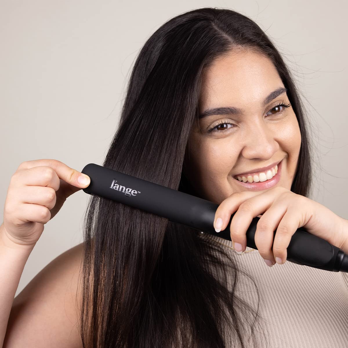 Ceramic Flat Iron Hair Straightener with Fast Heating