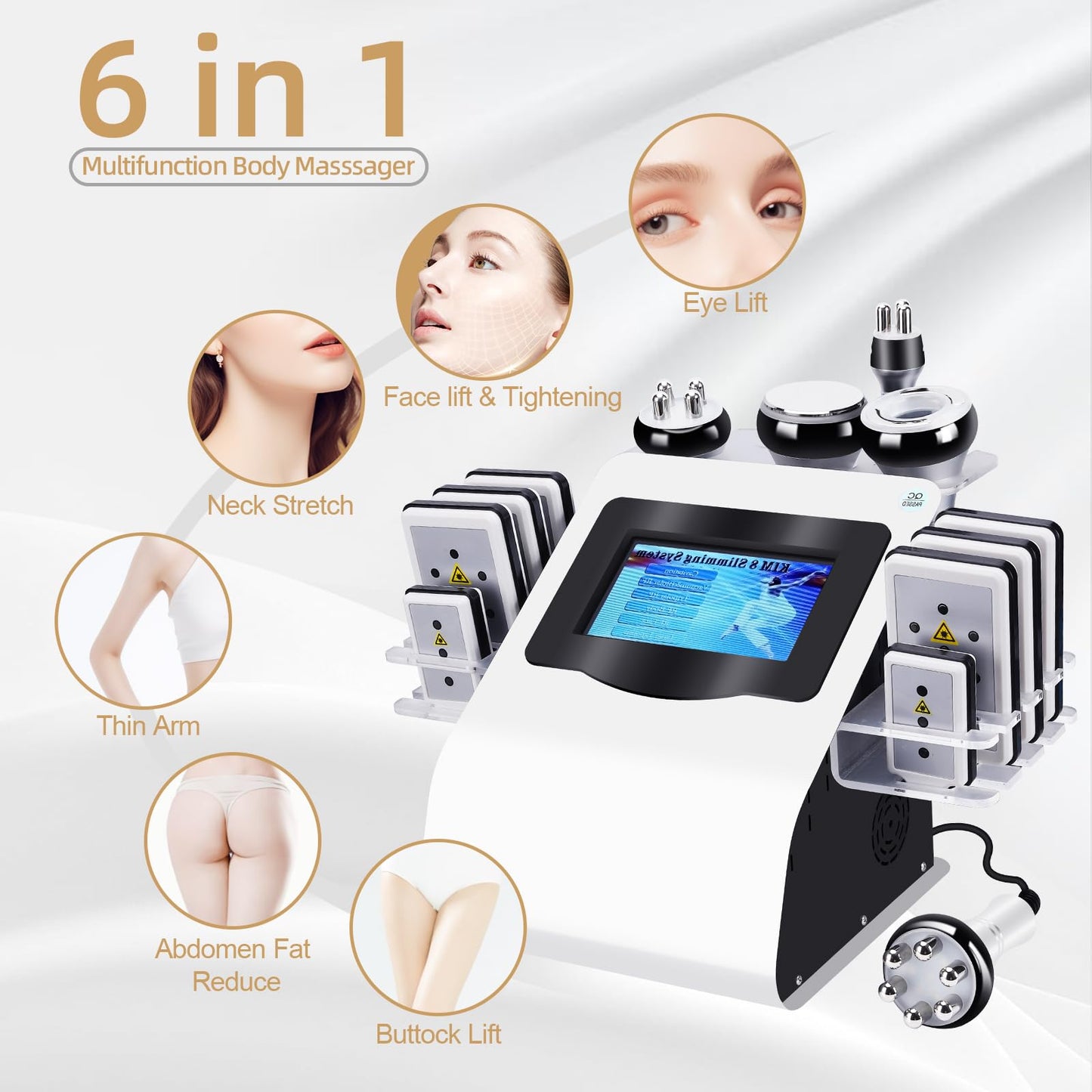 Multifunction Body Massager for Cellulite Appearance Care