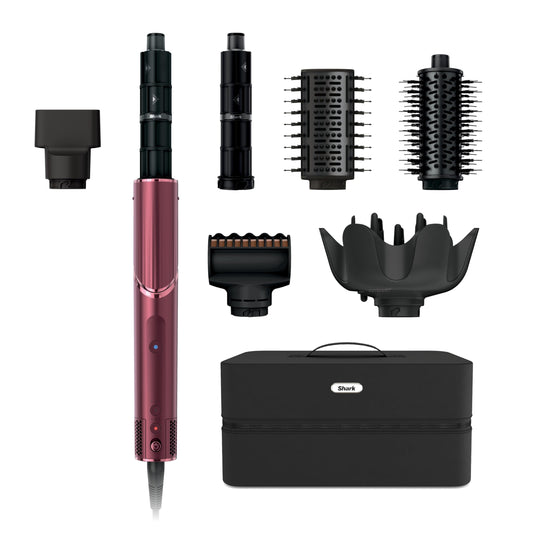 Rotating Hair Dryer & Multi-Styler with Auto-Wrap Curlers