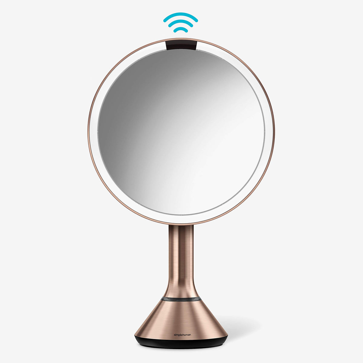 8-Inch Sensor Makeup Mirror with 5X Magnification & Dual Light