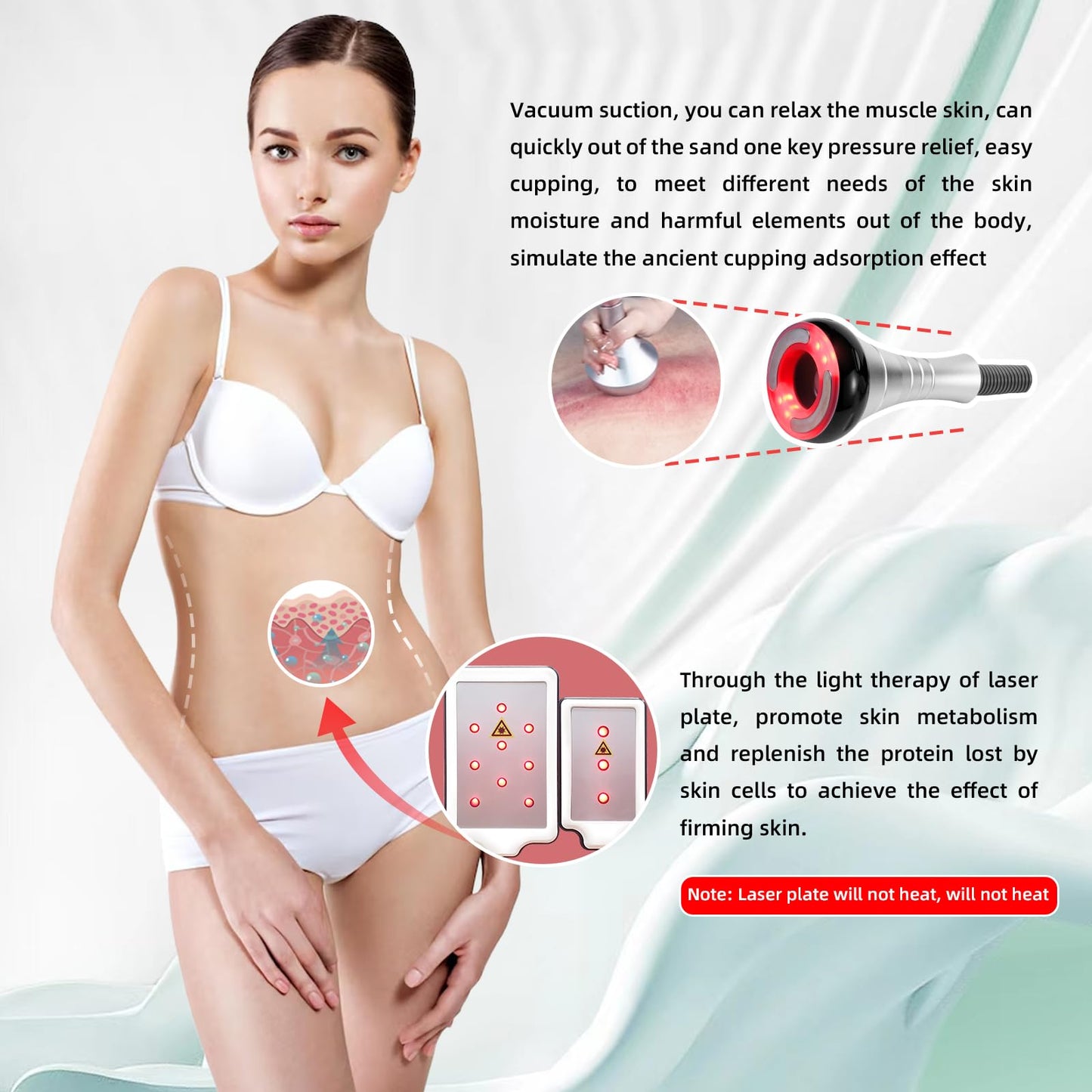 Multifunction Body Massager for Cellulite Appearance Care